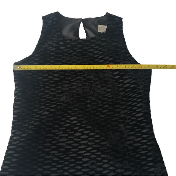 🌻4/$20 Vintage Velvet Sheer Patterned Tradition Tank Size Small Made In Canada - Picture 5 of 9